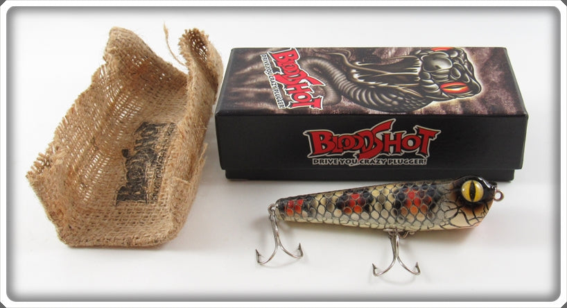 Hide Iwasaki Bloodshot Morgue Snake Wooden Chugger In Box