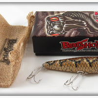 Hide Iwasaki Bloodshot Morgue Snake Wooden Pencil Bait Lure In Box