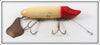 Heddon Red Head White Flaptail In Box 7002