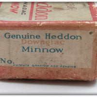 Heddon Red & White Baby Gamefisher In Unmarked Box