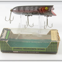 Vintage Heddon Natural Shad Lucky 13 Lure In Box 2500 SDN