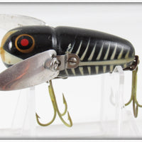 Heddon Black Shore 2120 Crazy Crawler In BWH Box