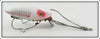 Heddon White & Red Shore Minnow No Snag River Runt In Box N9112XS