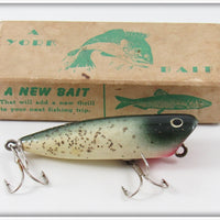 York Baits Silver Flash Little Butch In Early Cardboard Box