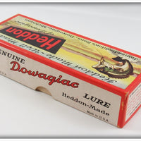 Heddon US Navy Issue Red Head White King Basser In Box 8550RH