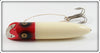 Heddon US Navy Issue Red Head White King Basser In Box 8550RH