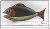 Jim Slack Contemporary Folk Art Fish Decoy Lot
