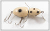 American Rivers Bait Co. White Black Spots River Bug In Box