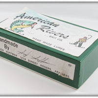 American Rivers Bait Co. Green Crackleback Dragonfly In Box