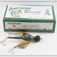 American Rivers Bait Co. Green Crackleback Dragonfly Lure In Box