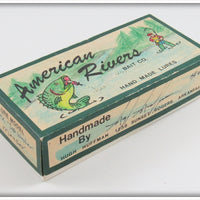 American Rivers Bait Co. Green Crackleback Frog In Box