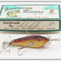 American Rivers Bait Co. Three Hook Minnow Lure In Box