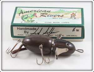 American Rivers Bait Co. Brown Musky Mouse Lure In Box