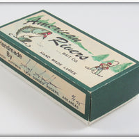 American Rivers Bait Co. Red & White Frog In Box