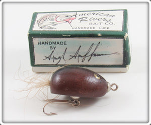 American Rivers Bait Co. Brown Small Mouse Lure In Box