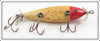 Vintage Creek Chub Nite Glow Red Head Injured Minnow Lure 1522 Special