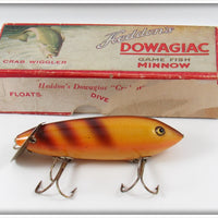 Vintage Heddon Natural Crab Crab Wiggler Lure In Unmarked Box 