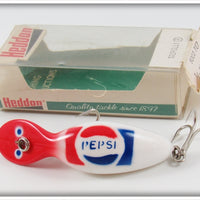 Vintage Heddon Pepsi Tadpolly Spook Lure In Box 9000 PEP 