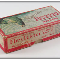 Heddon Red & White Head On Basser In Box