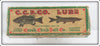 Vintage Creek Chub Silver Shiner Husky Musky Empty Lure Box 603