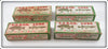 Lot Of 26 Creek Chub Empty Boxes
