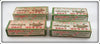 Lot Of 26 Creek Chub Empty Boxes