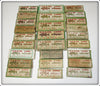 Lot Of 26 Creek Chub Empty Boxes