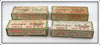 Lot Of 26 Creek Chub Empty Boxes