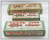 Lot Of 26 Creek Chub Empty Boxes