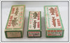 Lot Of 26 Creek Chub Empty Boxes