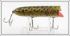 Vintage Heddon Natural Leopard Frog Lucky 13 Lure 2500 NF