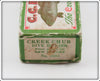 Creek Chub Red & White Victory Dive Bomber Empty End Label Box 6602