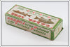 Creek Chub Red & White Victory Dive Bomber Empty End Label Box 6602