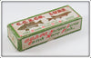 Creek Chub Red & White Victory Dive Bomber Empty End Label Box 6602