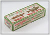Creek Chub Red & White Victory Dive Bomber Empty End Label Box 6602