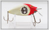 Vintage Uniline Mfg Co Red Head White Spinno Minno Lure
