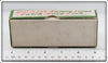 Creek Chub White & Red Beetle Empty End Label Box 3852