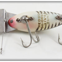 Heddon Pearl & Black Shore Midget Go Deeper River Runt