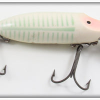 Vintage Heddon Spook Ray Chartreuse & White River Runt Lure