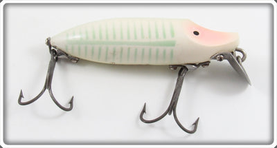 Vintage Heddon Spook Ray Chartreuse & White River Runt Lure