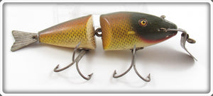 Vintage Creek Chub Golden Shiner Wigglefish Lure 2404