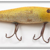 Vintage Creek Chub Yellow Flash Surfster Lure 7237