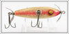 Vintage South Bend Best O Luck Flitter Red Stripe Wounded Minnow Lure