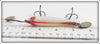 Heddon White & Red Dowagiac Spook