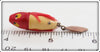 Heddon Red & White Flyrod Flaptail Bug