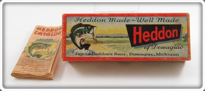 Vintage Heddon Perch Vamp Empty Lure Box 7500L