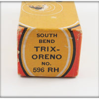 South Bend Red Head White Trix Oreno In Box 596 RH