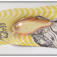 Vintage Mercer Tackle Co. Brown Back Laddie The Whizzer Lure On Card