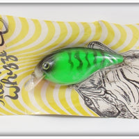 Mercer Tackle Co. Green Crawdad Laddie The Whizzer Lure On Card