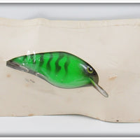 Mercer Tackle Co. Green Crawdad Laddie The Whizzer On Card